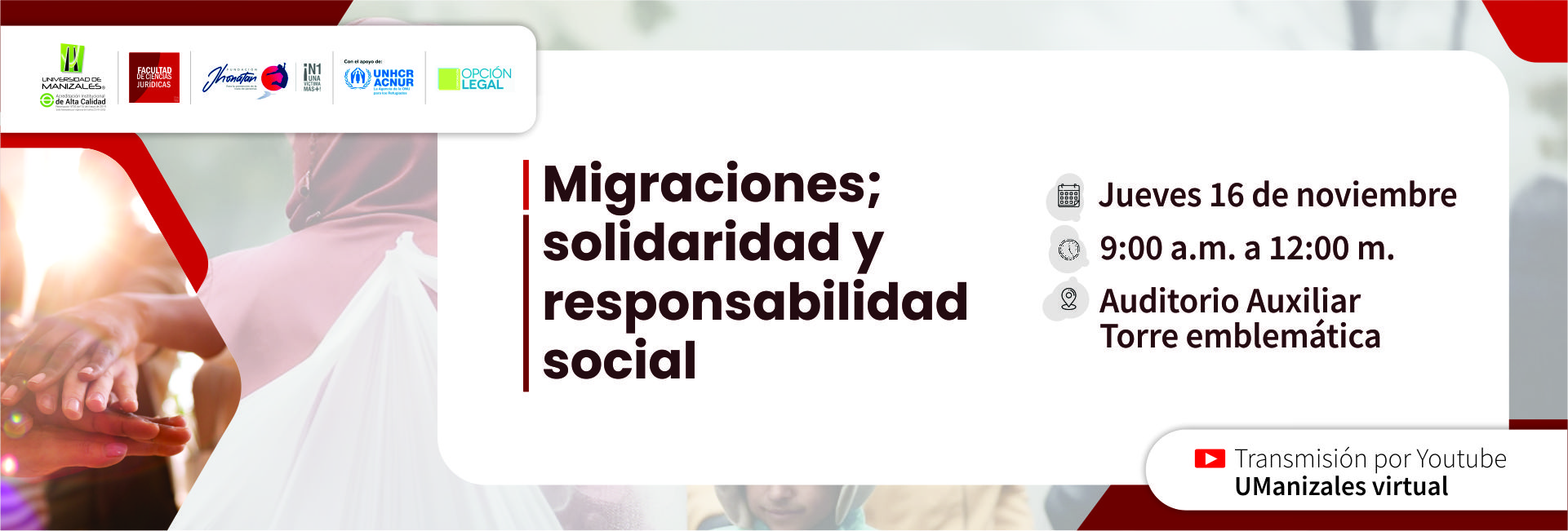 Conversatorio Migraciones; Solidaridad y Responsabilidad Social
