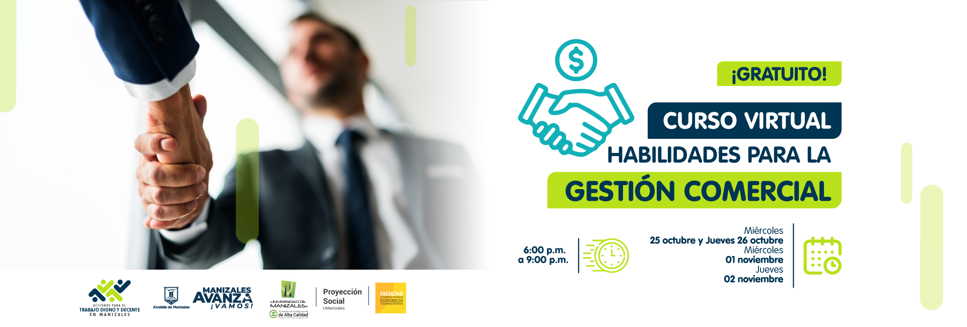 Curso Habilidades para la Gestión Comercial