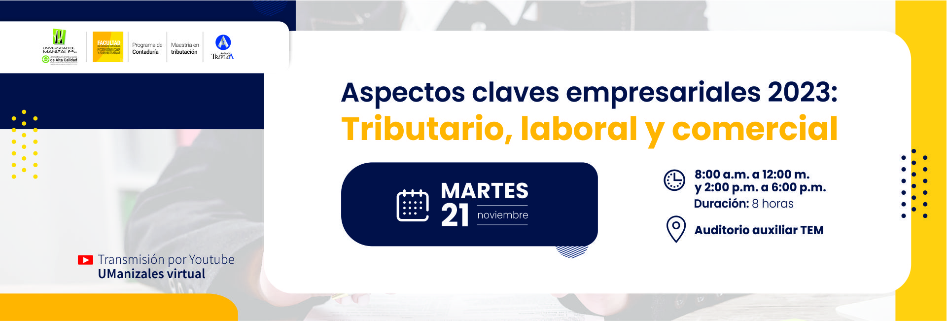 Aspectos claves empresariales 2023: Tributario, laboral y comercial