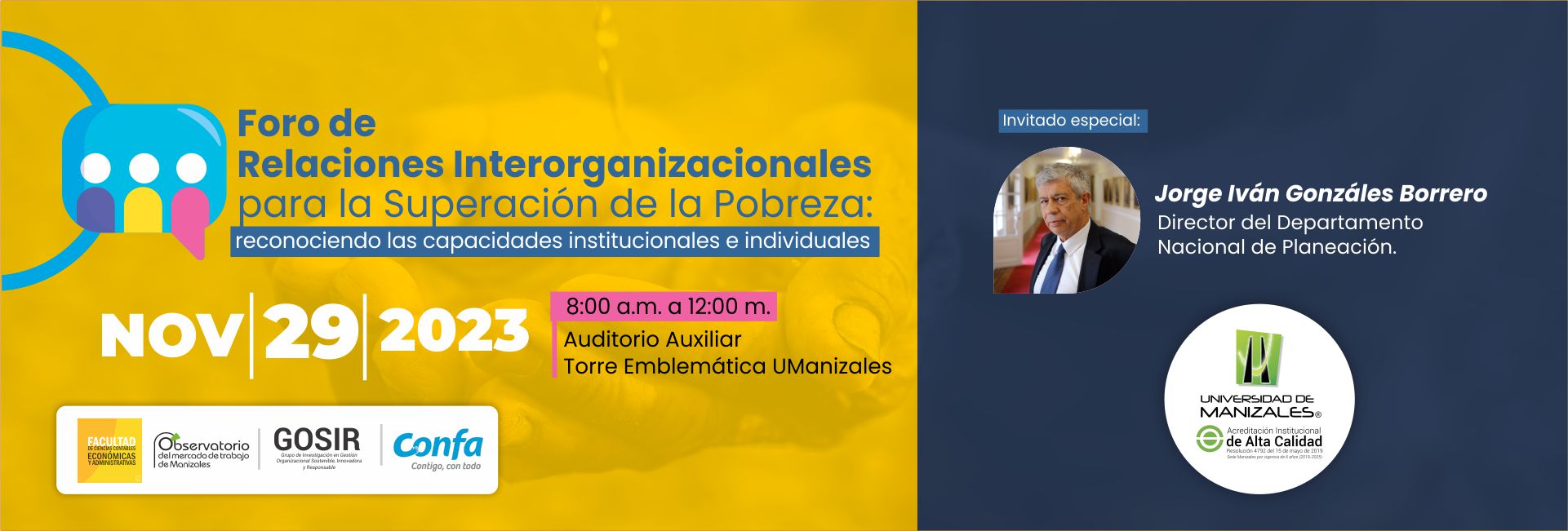 Foro de Relaciones Interorganizacionales para la Superación de la Pobreza: reconociendo las capacidades institucionales e individuales